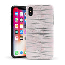 Karamfila Silver & Pink Marble V7 - iPhone X Swappable Hybrid Case