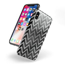 Karamfila Silver & Pink Marble V8 - iPhone X Swappable Hybrid Case