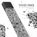 Karamfila Silver & Pink Marble V9 - Premium Decal Protective Skin-Wrap Sticker compatible with the Juul Labs vaping device