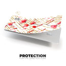 Karamfila Watercolo Poppies V10 - Premium Protective Decal Skin-Kit for the Apple Credit Card