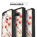 Karamfila Watercolo Poppies V10 - Skin Kit for the iPhone OtterBox Cases