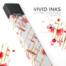 Karamfila Watercolo Poppies V10 - Premium Decal Protective Skin-Wrap Sticker compatible with the Juul Labs vaping device