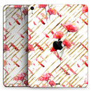 Karamfila Watercolo Poppies V10 - Full Body Skin Decal for the Apple iPad Pro 12.9", 11", 10.5", 9.7", Air or Mini (All Models Available)