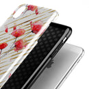 Karamfila Watercolo Poppies V10 - iPhone X Swappable Hybrid Case