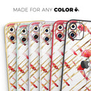 Karamfila Watercolo Poppies V10  - Protective Skin Wrap & Decal – Compatible with iPhone SE to iPhone 17 Pro Max (All Models)