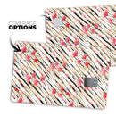 Karamfila Watercolo Poppies V11 - Premium Protective Decal Skin-Kit for the Apple Credit Card