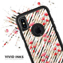 Karamfila Watercolo Poppies V11 - Skin Kit for the iPhone OtterBox Cases