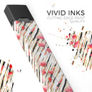 Karamfila Watercolo Poppies V11 - Premium Decal Protective Skin-Wrap Sticker compatible with the Juul Labs vaping device