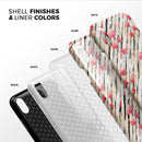 Karamfila Watercolo Poppies V11 - iPhone X Swappable Hybrid Case