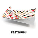 Karamfila Watercolo Poppies V12 - Premium Protective Decal Skin-Kit for the Apple Credit Card