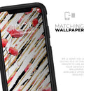 Karamfila Watercolo Poppies V12 - Skin Kit for the iPhone OtterBox Cases