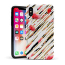 Karamfila Watercolo Poppies V12 - iPhone X Swappable Hybrid Case