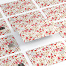 Karamfila Watercolo Poppies V13 - Premium Protective Decal Skin-Kit for the Apple Credit Card