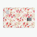 Karamfila Watercolo Poppies V13 - Premium Protective Decal Skin-Kit for the Apple Credit Card