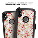 Karamfila Watercolo Poppies V13 - Skin Kit for the iPhone OtterBox Cases