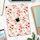 Karamfila Watercolo Poppies V13 - Full Body Skin Decal for the Apple iPad Pro 12.9", 11", 10.5", 9.7", Air or Mini (All Models Available)