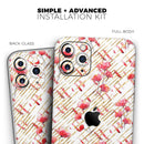 Karamfila Watercolo Poppies V13  - Protective Skin Wrap & Decal – Compatible with iPhone SE to iPhone 17 Pro Max (All Models)