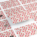 Karamfila Watercolo Poppies V14 - Premium Protective Decal Skin-Kit for the Apple Credit Card