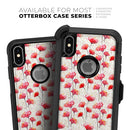 Karamfila Watercolo Poppies V14 - Skin Kit for the iPhone OtterBox Cases