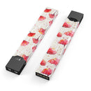 Karamfila Watercolo Poppies V15 - Premium Decal Protective Skin-Wrap Sticker compatible with the Juul Labs vaping device