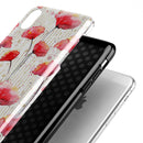 Karamfila Watercolo Poppies V15 - iPhone X Swappable Hybrid Case