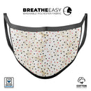 Karamfila Watercolo Poppies V16 - Made in USA Mouth Cover Unisex Anti-Dust Cotton Blend Reusable & Washable Face Mask with Adjustable Sizing for Adult or Child