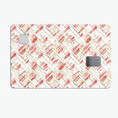 Karamfila Watercolo Poppies V18 - Premium Protective Decal Skin-Kit for the Apple Credit Card