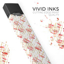 Karamfila Watercolo Poppies V18 - Premium Decal Protective Skin-Wrap Sticker compatible with the Juul Labs vaping device