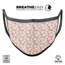 Karamfila Watercolo Poppies V19 - Made in USA Mouth Cover Unisex Anti-Dust Cotton Blend Reusable & Washable Face Mask with Adjustable Sizing for Adult or Child
