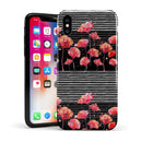 Karamfila Watercolo Poppies V1 - iPhone X Swappable Hybrid Case