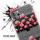 Karamfila Watercolo Poppies V1  - Protective Skin Wrap & Decal – Compatible with iPhone SE to iPhone 17 Pro Max (All Models)