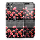 Karamfila Watercolo Poppies V1  - Protective Skin Wrap & Decal – Compatible with iPhone SE to iPhone 17 Pro Max (All Models)