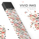 Karamfila Watercolo Poppies V20 - Premium Decal Protective Skin-Wrap Sticker compatible with the Juul Labs vaping device