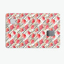 Karamfila Watercolo Poppies V24 - Premium Protective Decal Skin-Kit for the Apple Credit Card