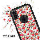 Karamfila Watercolo Poppies V24 - Skin Kit for the iPhone OtterBox Cases