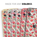 Karamfila Watercolo Poppies V24  - Protective Skin Wrap & Decal – Compatible with iPhone SE to iPhone 17 Pro Max (All Models)