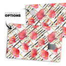 Karamfila Watercolo Poppies V25 - Premium Protective Decal Skin-Kit for the Apple Credit Card