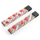 Karamfila Watercolo Poppies V25 - Premium Decal Protective Skin-Wrap Sticker compatible with the Juul Labs vaping device