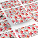 Karamfila Watercolo Poppies V26 - Premium Protective Decal Skin-Kit for the Apple Credit Card