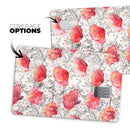 Karamfila Watercolo Poppies V26 - Premium Protective Decal Skin-Kit for the Apple Credit Card