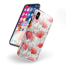 Karamfila Watercolo Poppies V26 - iPhone X Swappable Hybrid Case