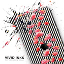 Karamfila Watercolo Poppies V27  - Protective Skin Wrap & Decal – Compatible with iPhone SE to iPhone 17 Pro Max (All Models)