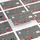 Karamfila Watercolo Poppies V28 - Premium Protective Decal Skin-Kit for the Apple Credit Card