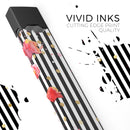 Karamfila Watercolo Poppies V28 - Premium Decal Protective Skin-Wrap Sticker compatible with the Juul Labs vaping device