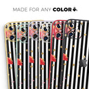 Karamfila Watercolo Poppies V28  - Protective Skin Wrap & Decal – Compatible with iPhone SE to iPhone 17 Pro Max (All Models)