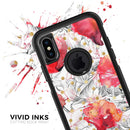 Karamfila Watercolo Poppies V29 - Skin Kit for the iPhone OtterBox Cases