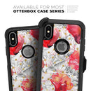 Karamfila Watercolo Poppies V29 - Skin Kit for the iPhone OtterBox Cases