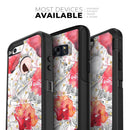 Karamfila Watercolo Poppies V29 - Skin Kit for the iPhone OtterBox Cases