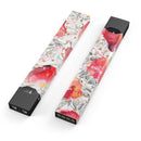 Karamfila Watercolo Poppies V29 - Premium Decal Protective Skin-Wrap Sticker compatible with the Juul Labs vaping device