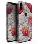 Karamfila Watercolor Poppies V29 - iPhone XS MAX, XS/X, 8/8+, 7/7+, 5/5S/SE Skin-Kit (All iPhones Available)